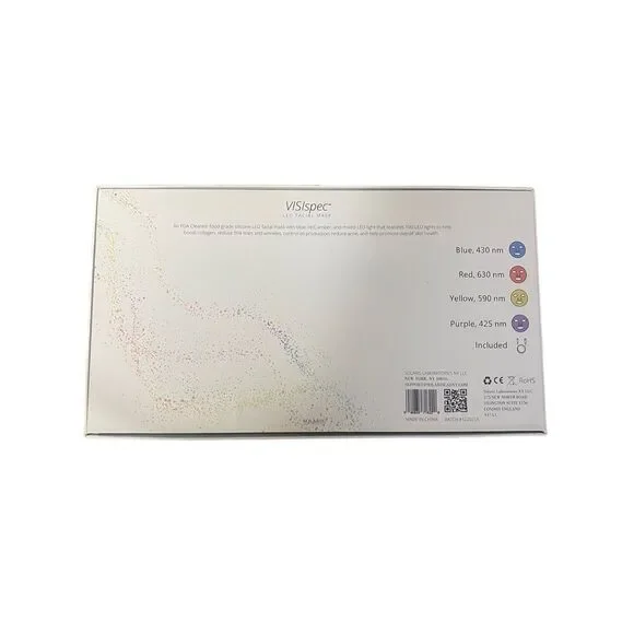 Solaris Laboratories NY VISIspec LED Facial‎ Mask 4 Color Therapy (READ)